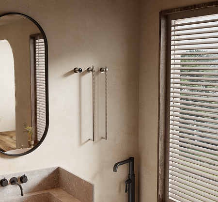 Рондо П2 350х760 электро Полотенцесушитель TERMINUS Нержавеющая сталь Бор - фото 6 Рондо П2 350х760 электро Полотенцесушитель TERMINUS Нержавеющая сталь Бор - фото 6