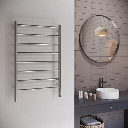 Аврора П8 500х850 Электро Полотенцесушитель TERMINUS Оружейная сталь Бор - фото 3 Аврора П8 500х850 Электро Полотенцесушитель TERMINUS Оружейная сталь Бор - фото 3