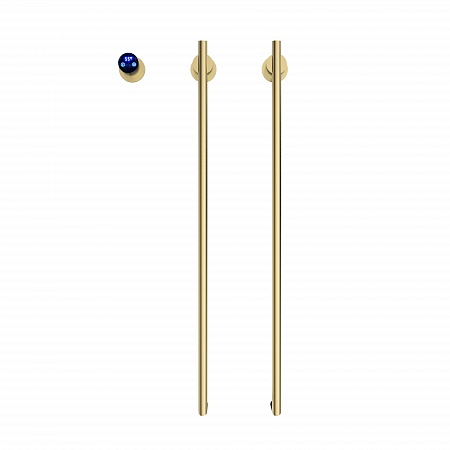 Рондо П2 350х760 электро Полотенцесушитель TERMINUS Брашированное золото Бор - фото 2 Рондо П2 350х760 электро Полотенцесушитель TERMINUS Брашированное золото Бор - фото 2