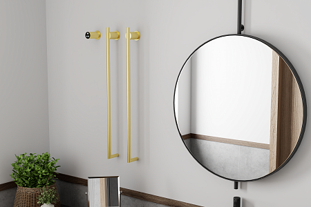 Рондо П2 350х760 электро Полотенцесушитель TERMINUS Брашированное золото Бор - фото 6 Рондо П2 350х760 электро Полотенцесушитель TERMINUS Брашированное золото Бор - фото 6