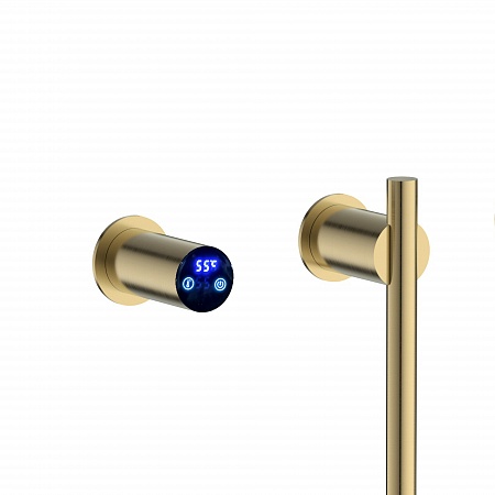 Рондо П2 350х760 электро Полотенцесушитель TERMINUS Брашированное золото Бор - фото 4 Рондо П2 350х760 электро Полотенцесушитель TERMINUS Брашированное золото Бор - фото 4